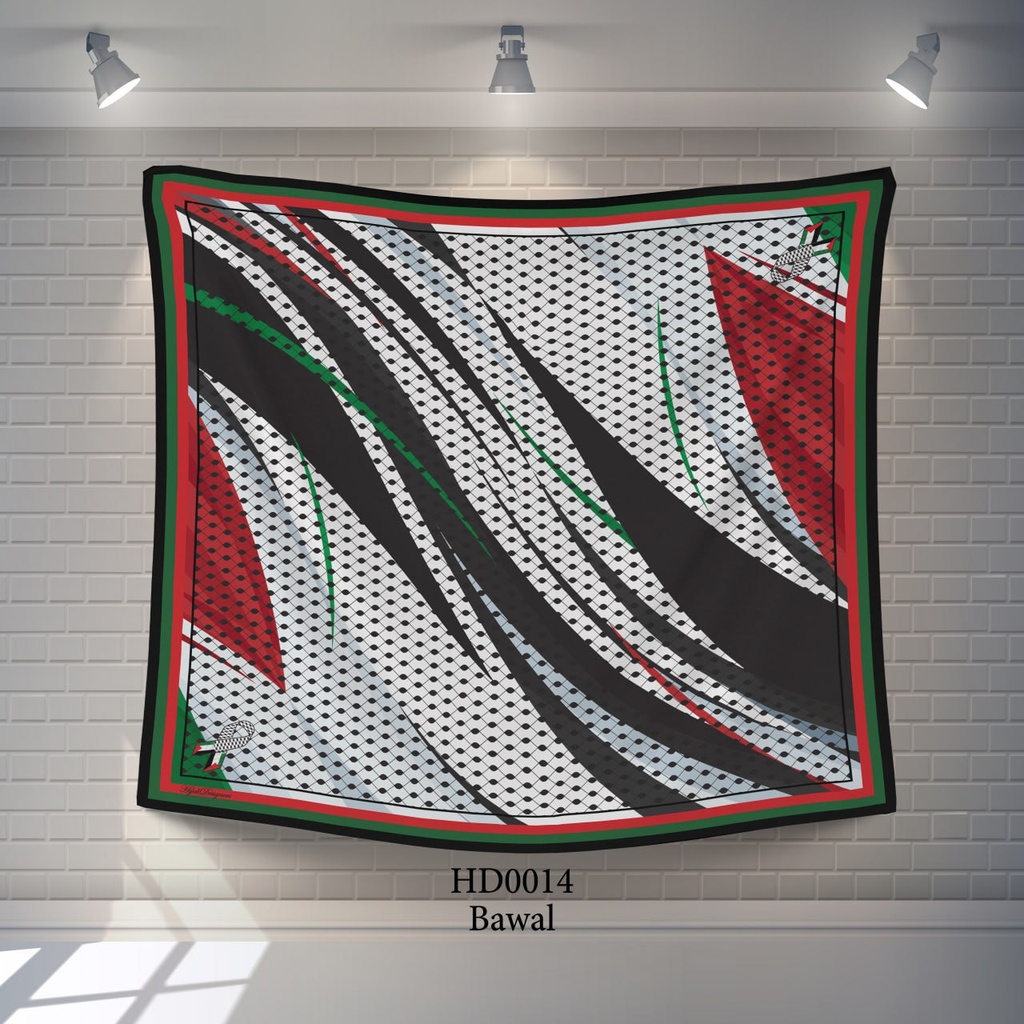 Tudung Bawal (Square Hijab) in HD0014