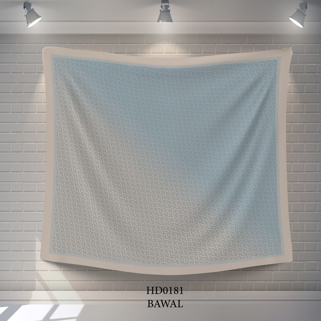 Tudung Bawal (Square Hijab) in HD0181