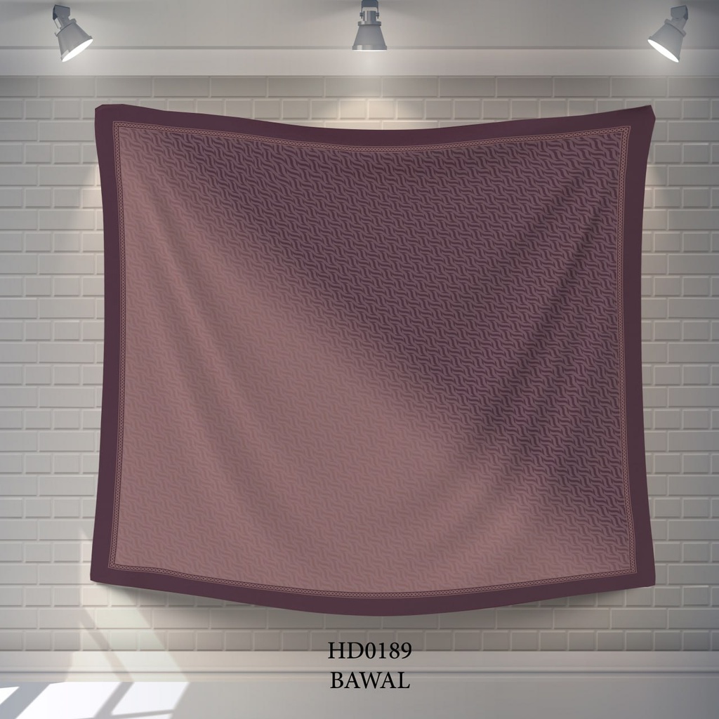Tudung Bawal (Square Hijab) in HD0189
