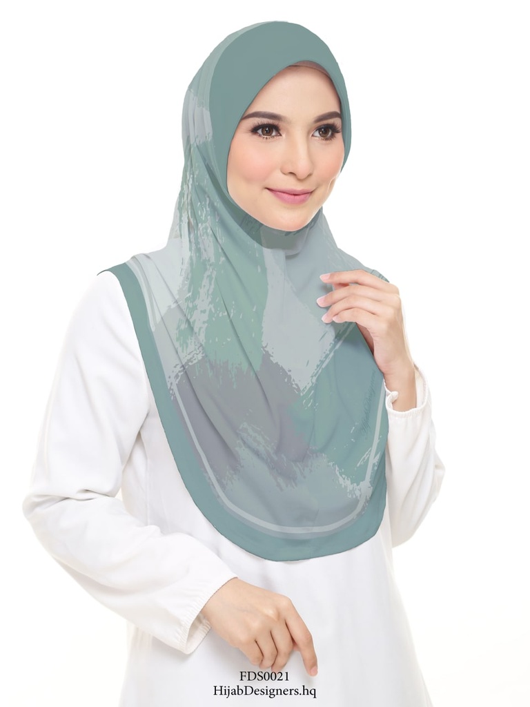 Tudung Sarung Printed in FDS0021 (Kids M, Jahit Penuh, Taknak Giftcard)