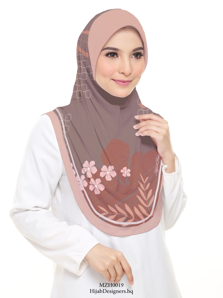 Tudung Sarung Printed in MZH0019 (Kids M, Jahit Penuh, Taknak Giftcard)