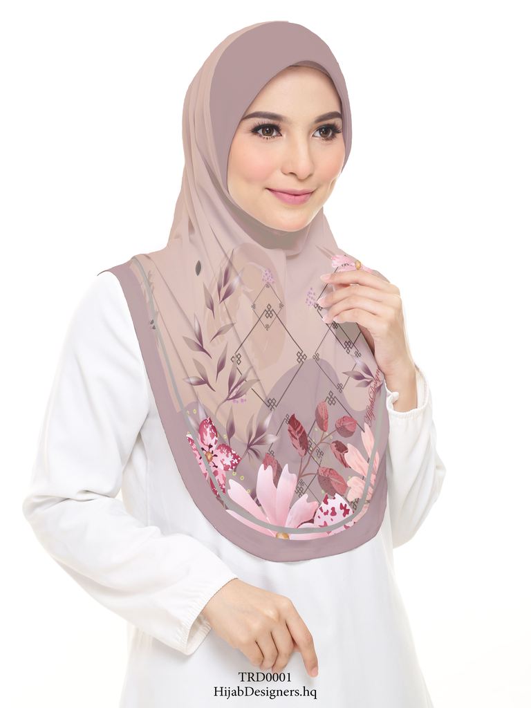 Tudung Sarung Printed in TRD0001 (Kids M, Jahit Penuh, Taknak Giftcard)