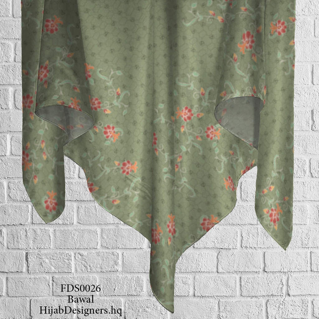 Tudung Bawal (Square Hijab) in FDS0026