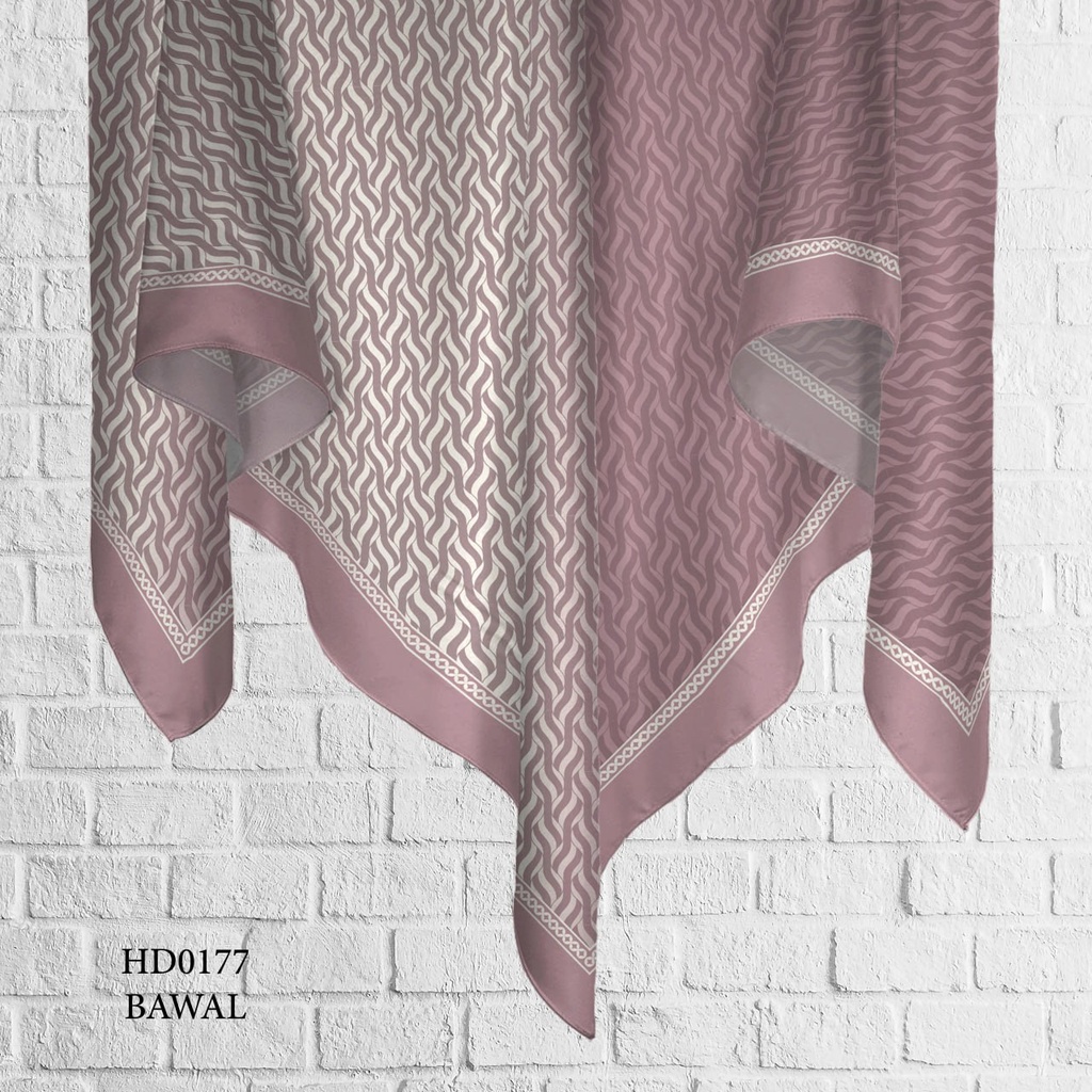 Tudung Bawal (Square Hijab) in HD0177