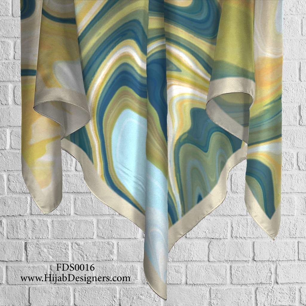 Tudung Bawal (Square Hijab) in FDS0016 (Cotton Voile Premium, Bidang 40" (Kids), Bawal Biasa (No Awning), Tak Tambah Nama, Taknak Giftcard)