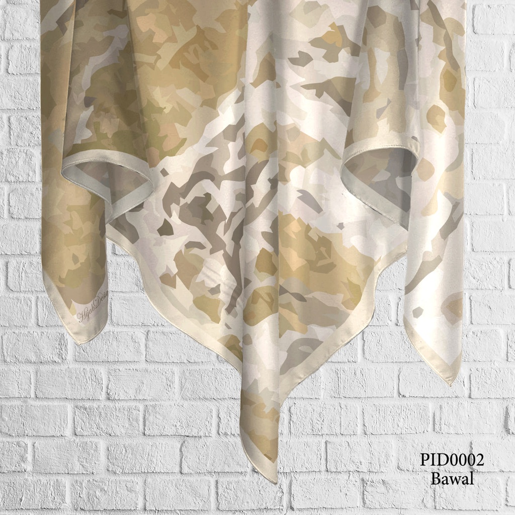 Tudung Bawal (Square Hijab) in PID0002 (Cotton Voile Premium, Bidang 40" (Kids), Bawal Biasa (No Awning), Tak Tambah Nama, Taknak Giftcard)