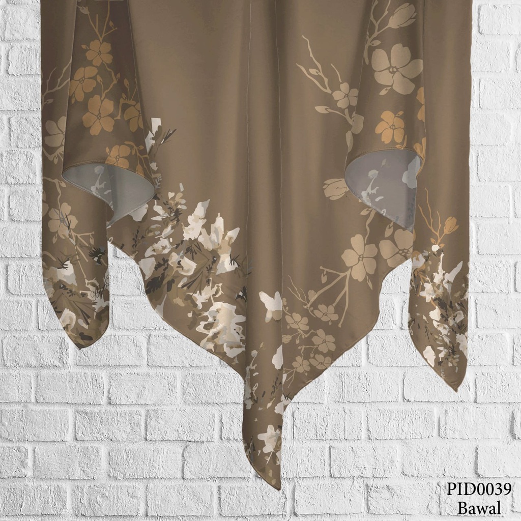 Tudung Bawal (Square Hijab) in PID0039 (Cotton Voile Premium, Bidang 40" (Kids), Bawal Biasa (No Awning), Tak Tambah Nama, Taknak Giftcard)