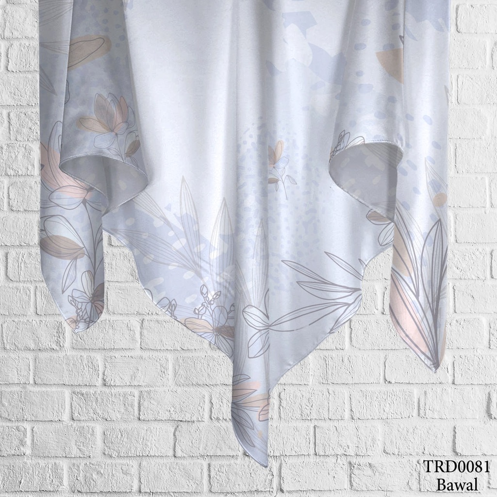 Tudung Bawal (Square Hijab) in TRD0081